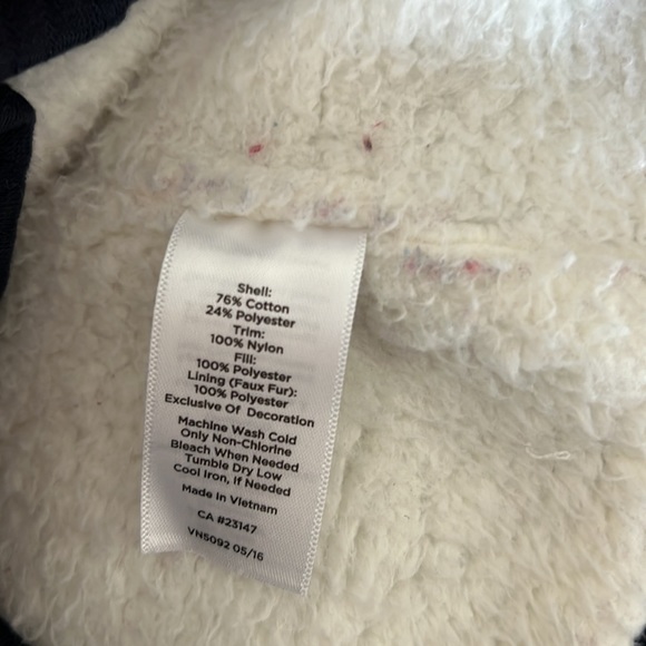 Talbots Navy vest - Picture 6 of 9